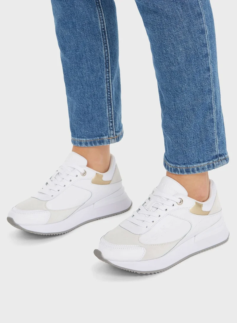 TOMMY HILFIGER Elevated Embossed Runner Sneakers