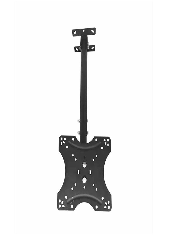 Skill Tech SH CB01 Ceiling Mount for 14"-44" LED LCD Screens, VESA 200x200, Adjustable Drop 600–1000mm, 30kg Load Capacity – Black (Economic Series)  - Image 1