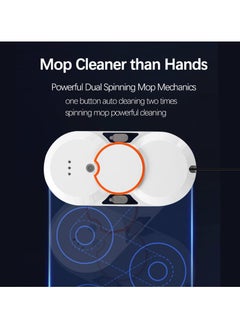 XiuWoo Window Cleaning Robot,Robot Window Cleaner,5600pa Smart Glass Cleaning Robotic Dual Water Spray/Remote,Vacuum Robotic Windows Cleaning Tools for Indoor/Outdoor Window High Buildings  - Image 4