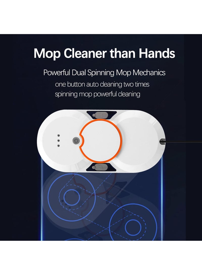 XiuWoo Window Cleaning Robot,Robot Window Cleaner,5600pa Smart Glass Cleaning Robotic Dual Water Spray/Remote,Vacuum Robotic Windows Cleaning Tools for Indoor/Outdoor Window High Buildings  - Image 4