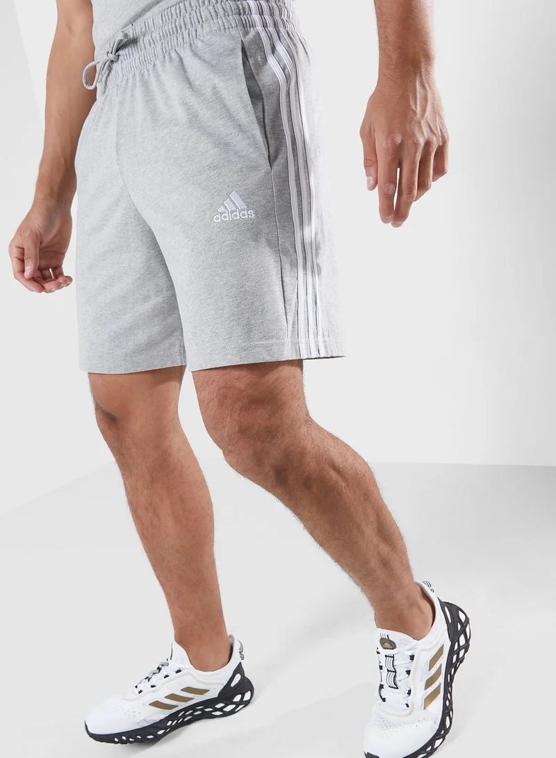 Adidas 3 Stripe Essential Shorts
