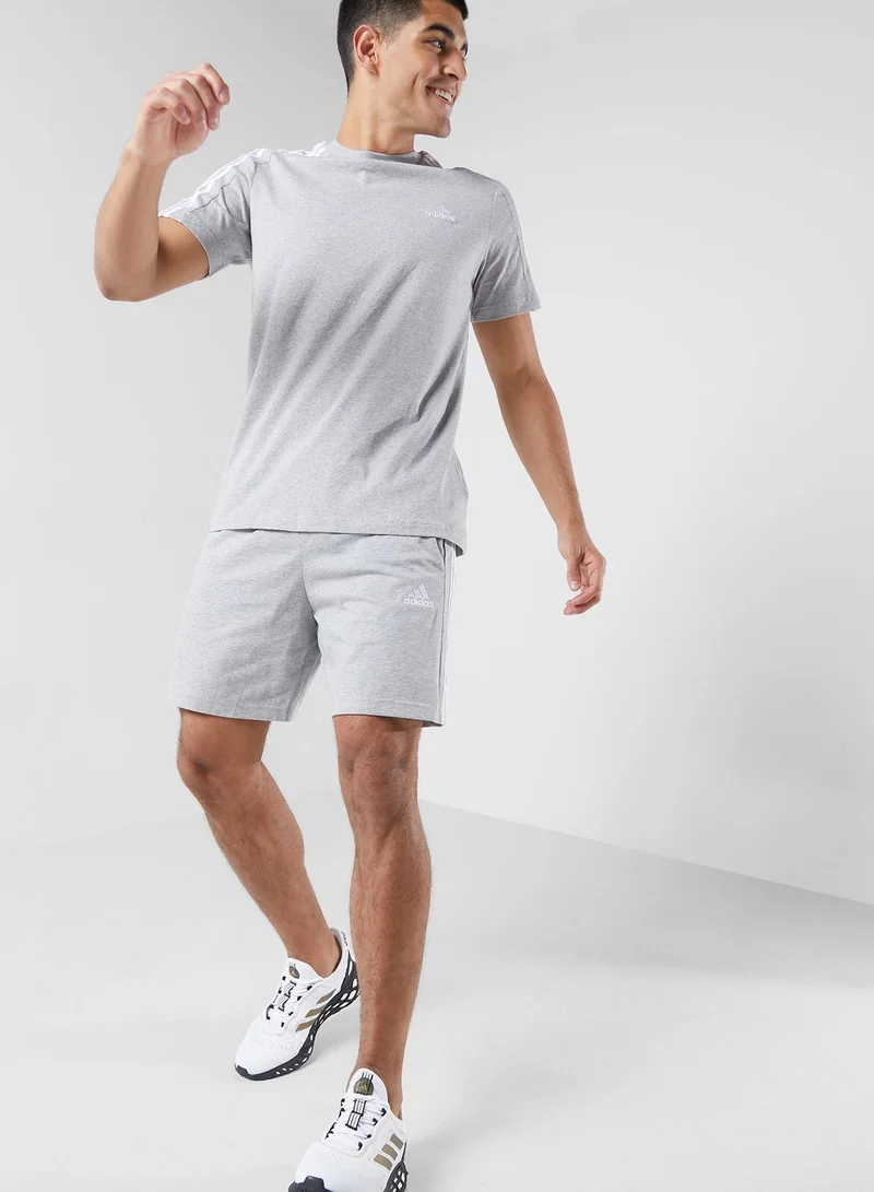 Adidas 3 Stripe Essential Shorts