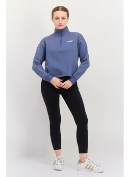 PUMA Women Sportwear Fit Long Sleeves Outdoor Sweatshirt, Sage Blue  - Image 4