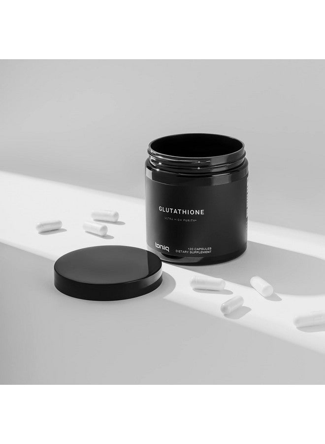 Toniiq كبسولات الجلوتاثيون عالية القوة 1000 مجم، تركيبة مركزة بنسبة 98%+ نقية للغاية ومتوفرة بيولوجيًا، تخمير غير معدّل وراثيًا، 120 كبسولة، مكمل الجلوتاثيون المخفض، تم اختباره من قبل جهة خارجية - Image 4