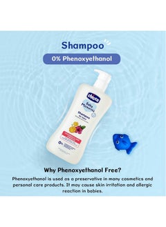 Chicco Baby Moments Shampoo For Babies With Calendula & Hibiscus, 100 Ml| No Tears Formula|For Soft & Smooth Hair|Dermatologically Tested|Parabens & Phenoxyethanol Free  - Image 4