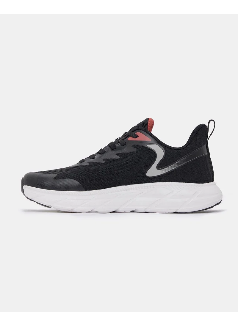 Kappa Finchley Men's Black-Red Sneakers