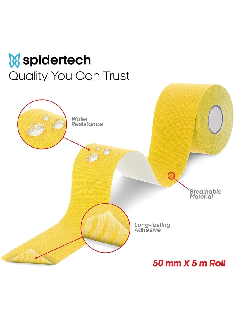 سبايدر تيك صندوق لفة واحدة من Spidertech CAD باللون الأصفر - Image 4