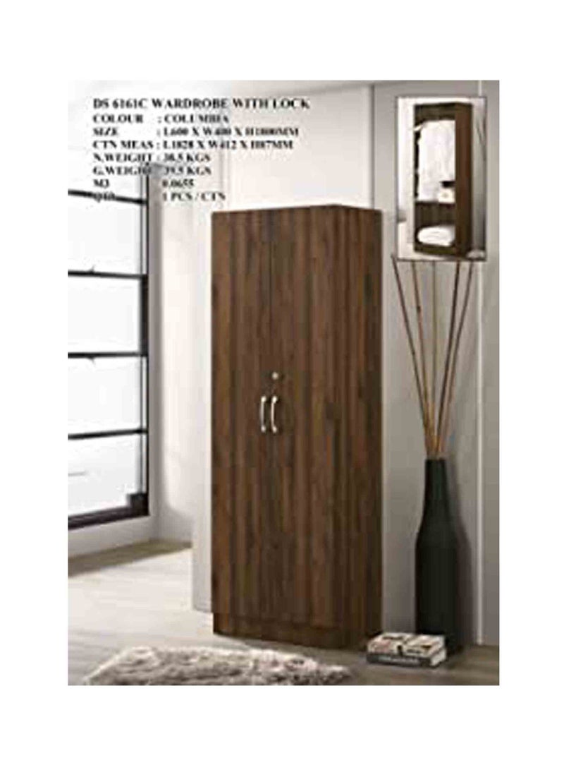 Generic Modern Wardrobe 60x40x180 Brown 