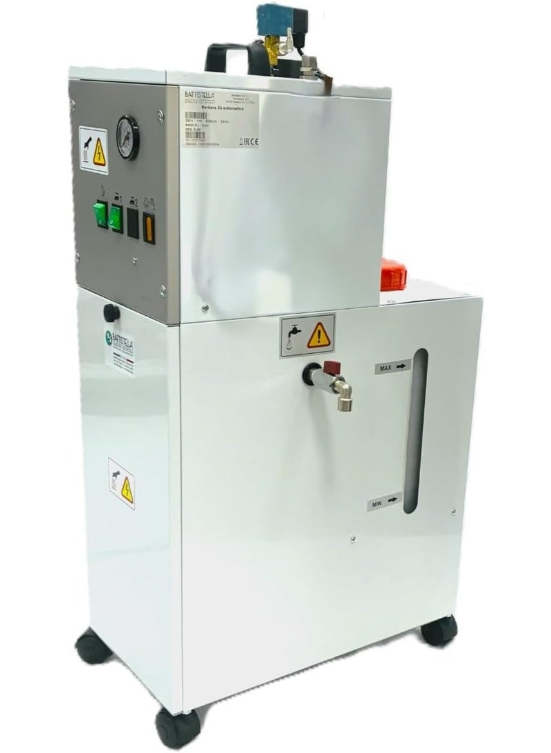 Battistella Barbara 31 Fully Automatic Steam Generator with 5L Boiler | Stainless Steel Boiler | EOS 800W Professional Steam Iron - Image 4