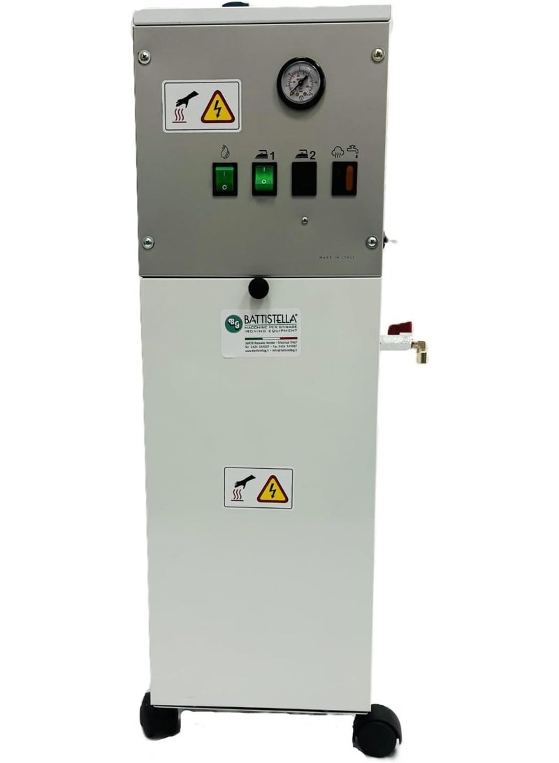 Battistella Barbara 31 Fully Automatic Steam Generator with 5L Boiler | Stainless Steel Boiler | EOS 800W Professional Steam Iron - Image 1