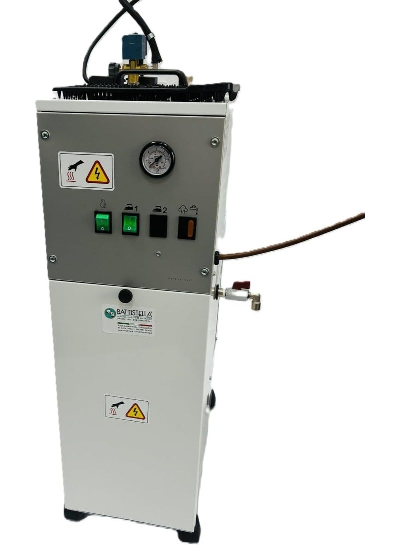 Battistella Barbara 31 Fully Automatic Steam Generator with 5L Boiler | Stainless Steel Boiler | EOS 800W Professional Steam Iron - Image 3