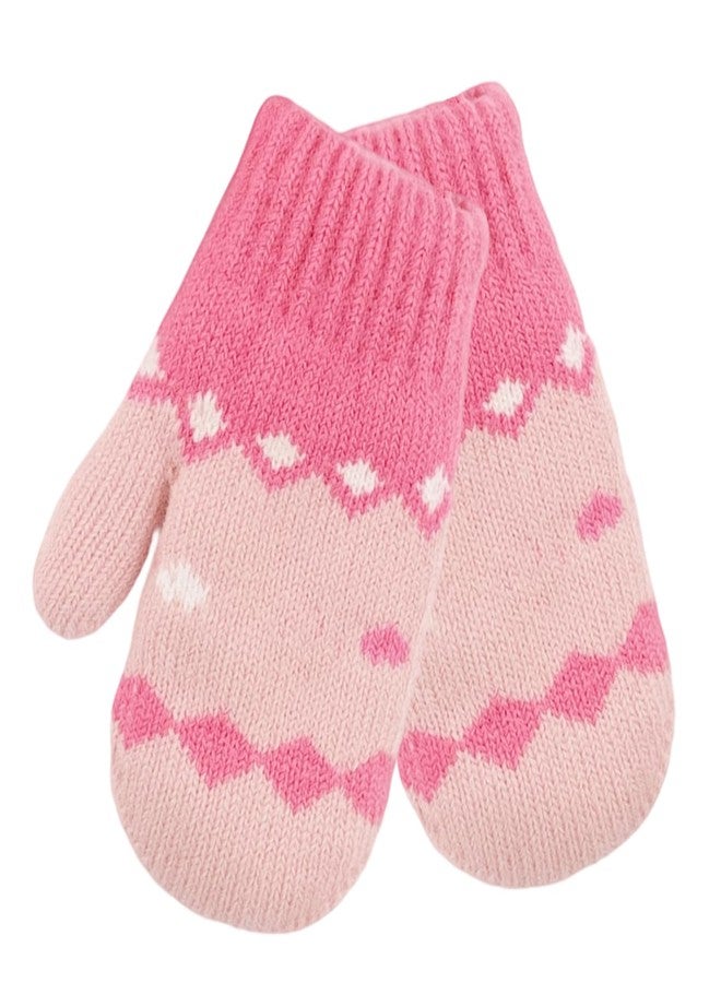 OVOY Warm Fleece Lined Toddler Mittens for Snow Play | Winter Gloves for Boys & Girls Ages 3-5 Years - Image 5