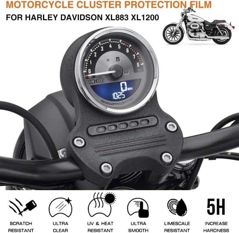 Vuzmode Motorcycle Cluster Scratch Protection Film - Image 2