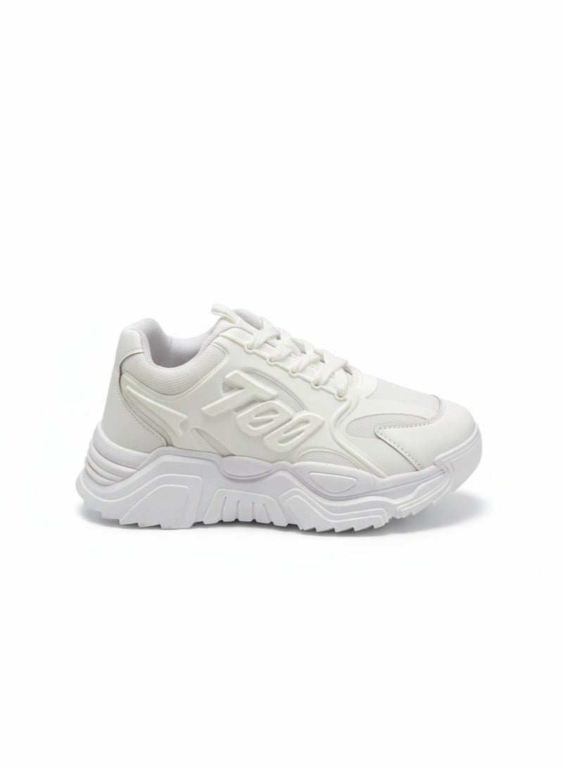 فيبراندا كوتشي عصري بتصميم يمنحك مظهر رياضي L-1042-ابيض - Image 3