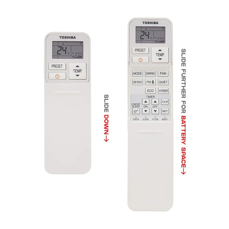MAX-EMA GLOBAL Universal Replacement AC Remote Control Compatible with All Toshiba Air Conditioner Split & Window AC 1 Ton 1.5 Ton 2 Ton Inverter AC Remote for Home - Image 3