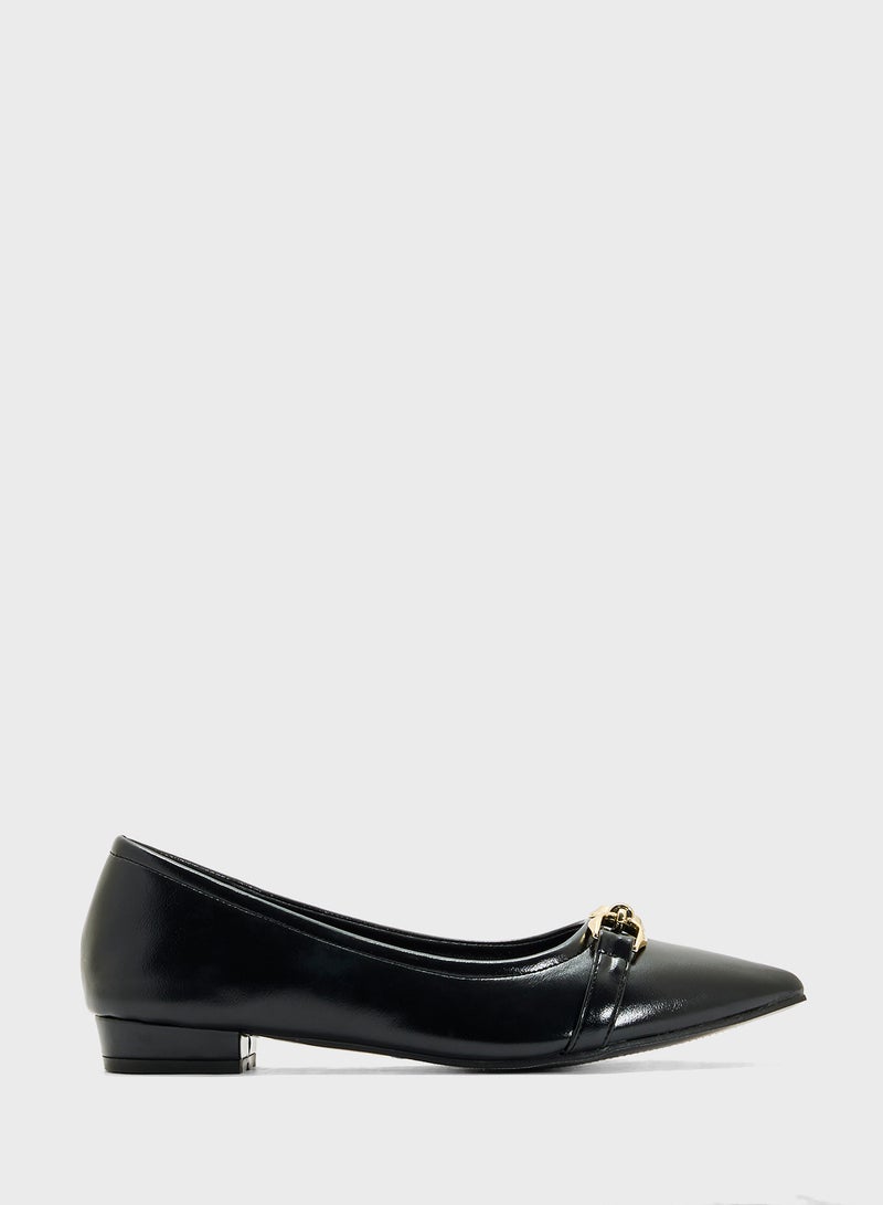 ELLA Womens Pointed Ballerina Flat  - Image 1