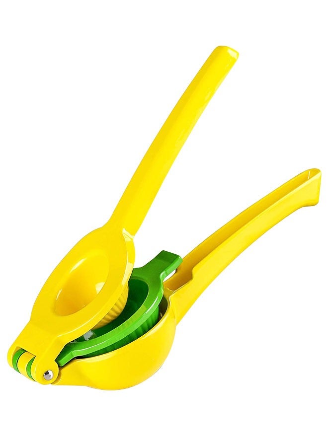 وهاواي 2-in-1 Lemon Lime Squeezer, Manual Juicer Citrus Squeezer Press for Max Extraction, Ergonomic Fruit Hand Press Squeezer for Effortless Use and Easy to Clean 22x5cm - Image 1