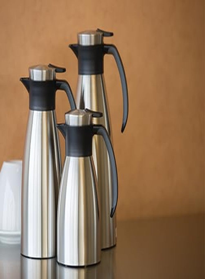 Service Ideas 83706V2 Slim Server, Vacuum Insulated, Stainless Steel, 0.6 Liter (20 Ounce), Brushed - Image 5