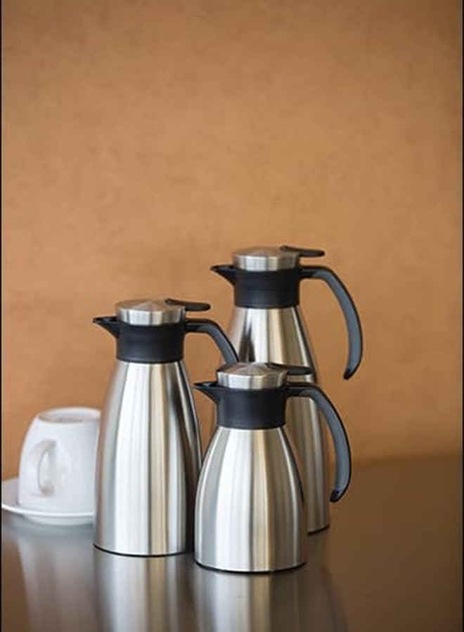 Service Ideas 83706V2 Slim Server, Vacuum Insulated, Stainless Steel, 0.6 Liter (20 Ounce), Brushed - Image 4