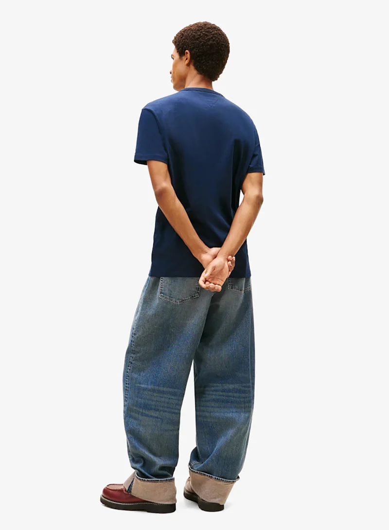 تومي جينز Regular Peaks Crew Neck T-Shirt