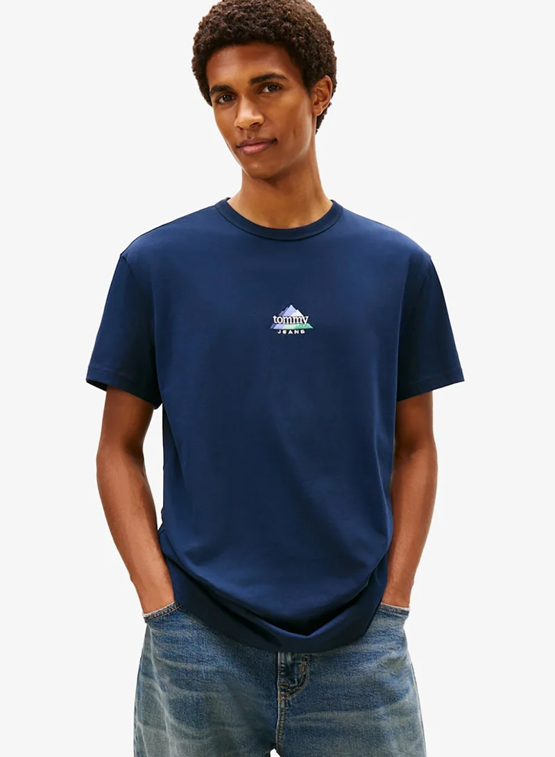 Regular Peaks Crew Neck T-Shirt