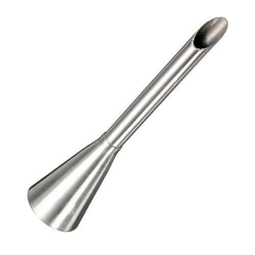 Perfect Pricee 6mm Stainless Steel Cream Icing Piping Nozzle Tip with Closed Star Opening, Silver - Image 2