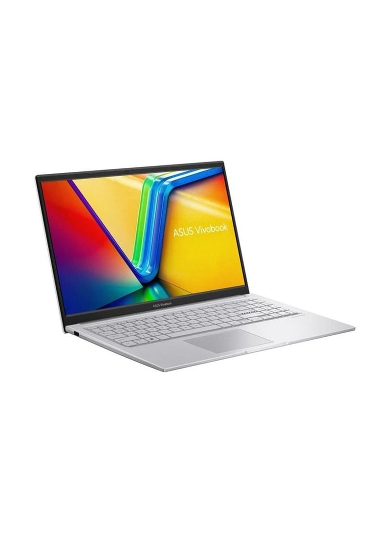 أسوس Vivobook 15 X1504VA-BQ4615W Laptop With 15.6-Inch Display, Core 5-120U Processor/8GB RAM/512GB SSD/Intel Graphics/Windows 11 English/Arabic Cool silver - Image 2