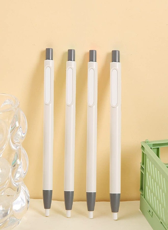 Geluode 4Pcs Retractable Click Eraser with 4Pcs Refill Erasers, Premium Pen Style Rubber Stick Erasers Mechanical Grip Eraser for Kids Students Artist Painting Writing - Image 4