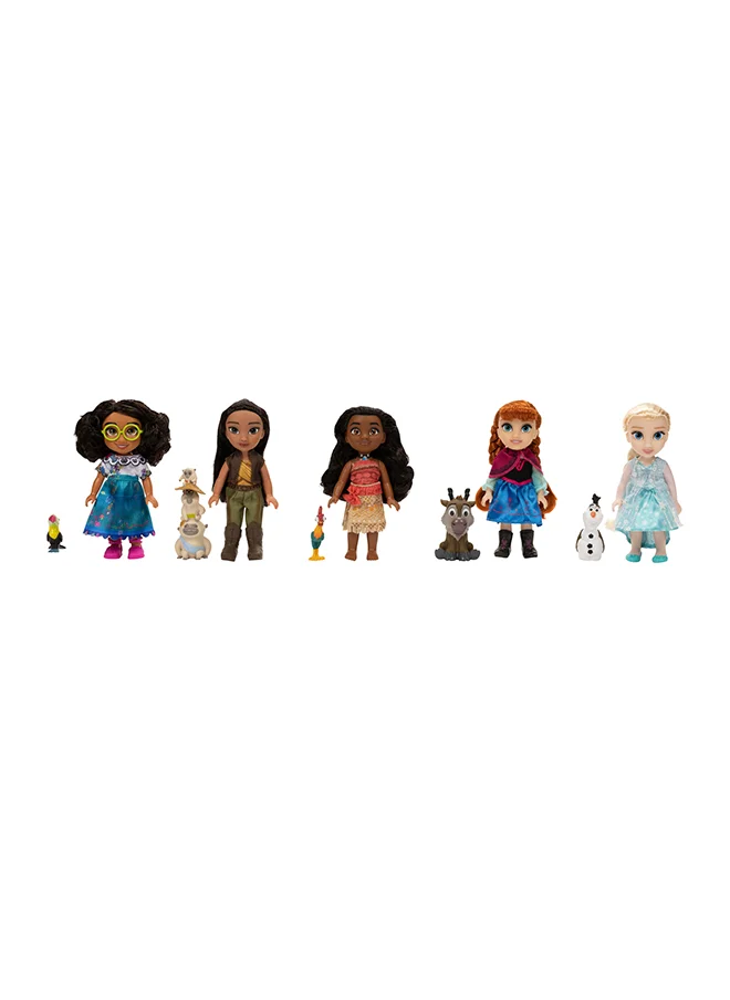 ديزني Princess D100 Petite Doll Gift Set Multipack