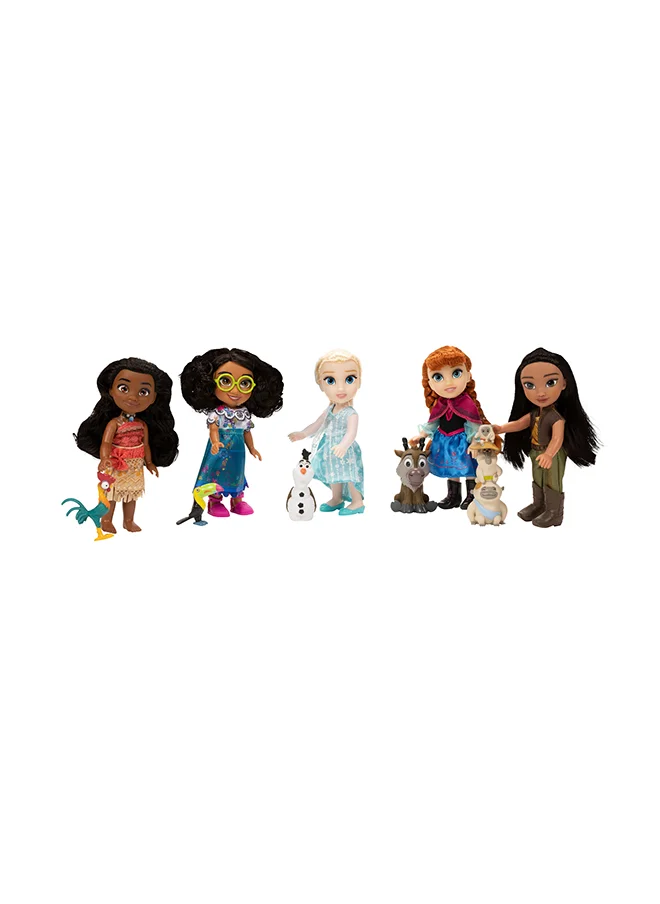 ديزني Princess D100 Petite Doll Gift Set Multipack