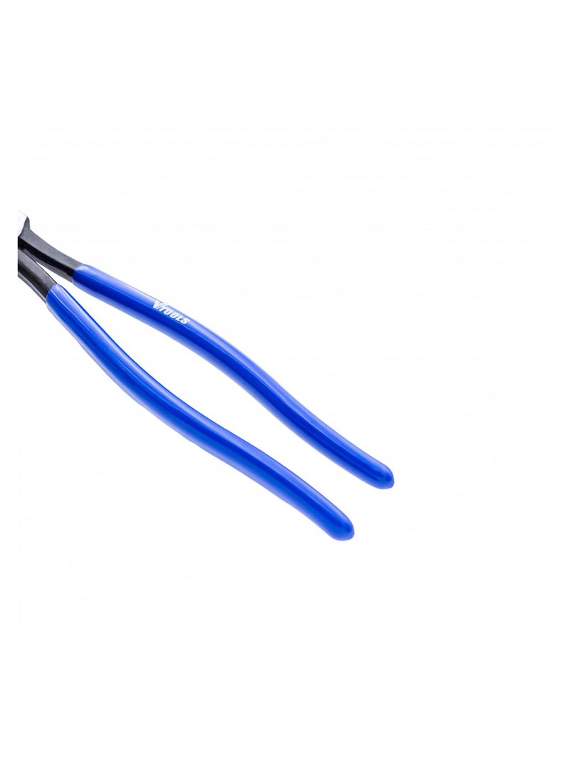 VTOOLS 13 Inch Carbon Steel External Circlip Plier With Bent Tips Heavy Duty Retaining Ring Pliers Black With Blue PVC Dipped Handle - Image 4