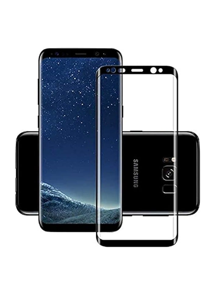 PROMASS Galaxy S8 plus 3D Screen Protectors Tempered film 3D surface full screen,black - Image 1