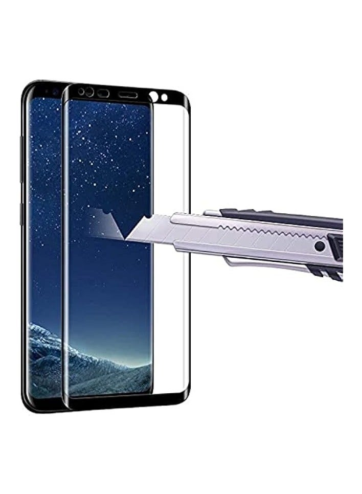 PROMASS Galaxy S8 plus 3D Screen Protectors Tempered film 3D surface full screen,black - Image 3