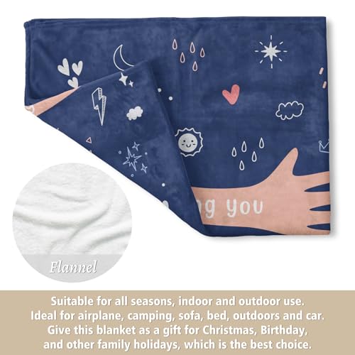 Afterprints Get Well Gifts for Women Men, Hug/Healing Blanket, Thinking of You/Cancer Care/Sympathy/After Surgery Gifts for Friends, Sister, Coworker, Soft Throw Blankets 50'' x 60'' - Image 5