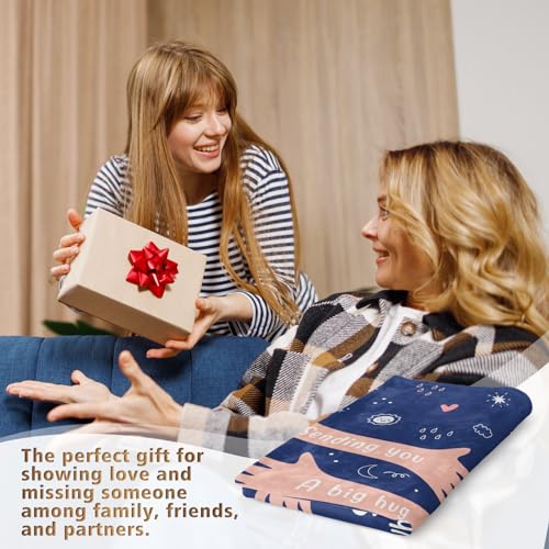 Afterprints Get Well Gifts for Women Men, Hug/Healing Blanket, Thinking of You/Cancer Care/Sympathy/After Surgery Gifts for Friends, Sister, Coworker, Soft Throw Blankets 50'' x 60'' - Image 2