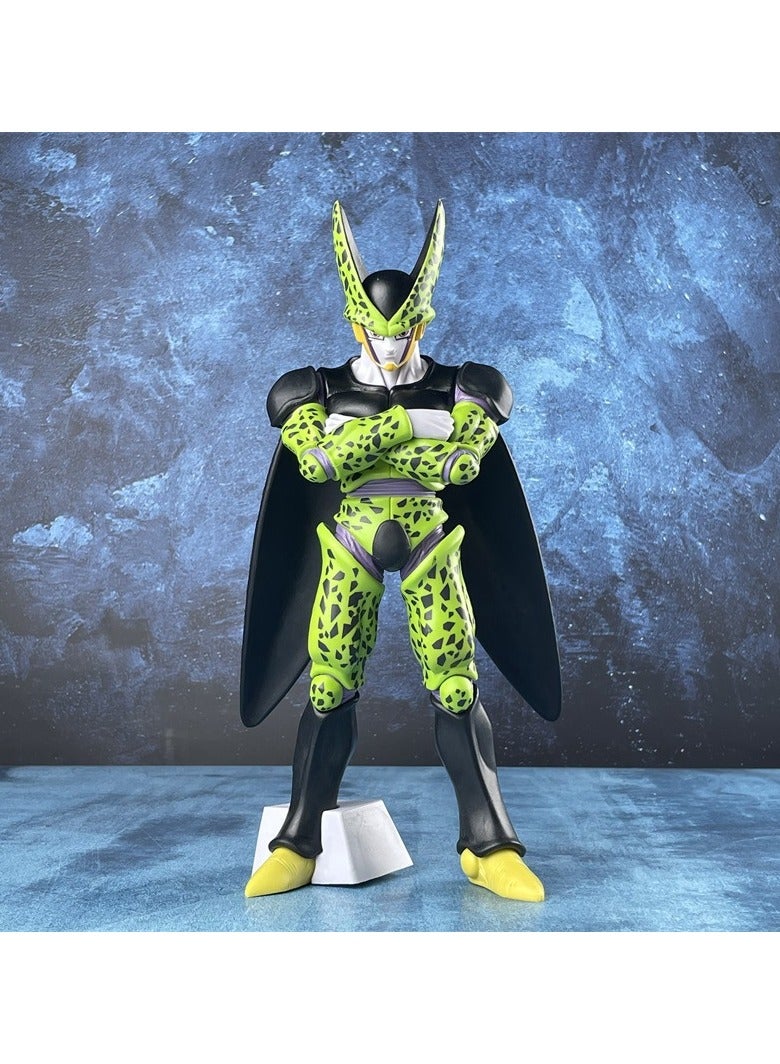 general Standing Cell Dragon Ball Anime Figure, Large Size Desktop Ornament Cartoon Collection Model - Image 1