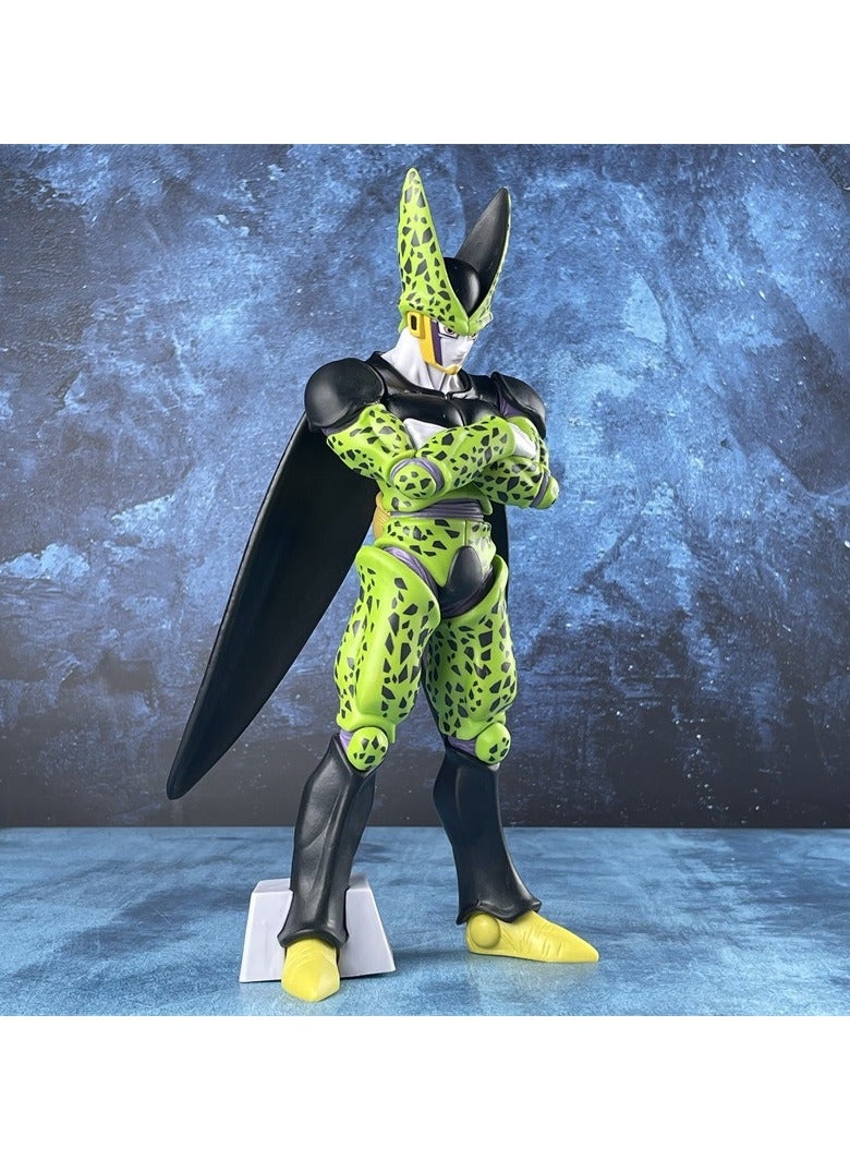 general Standing Cell Dragon Ball Anime Figure, Large Size Desktop Ornament Cartoon Collection Model - Image 2
