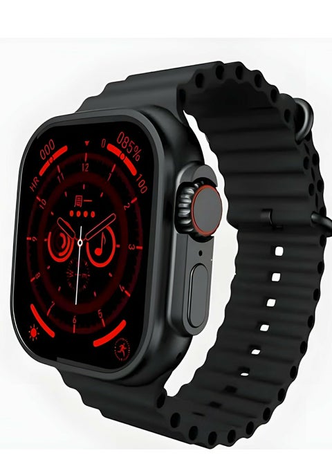 ساعه ذكيه X9 ULTRA 2 الاصدار التاسع شاشه 2.2 بوصه سوبر اموليد - بلوتوث - NFC - جوجل ماب - شات GPT - شاحن لاسلكى