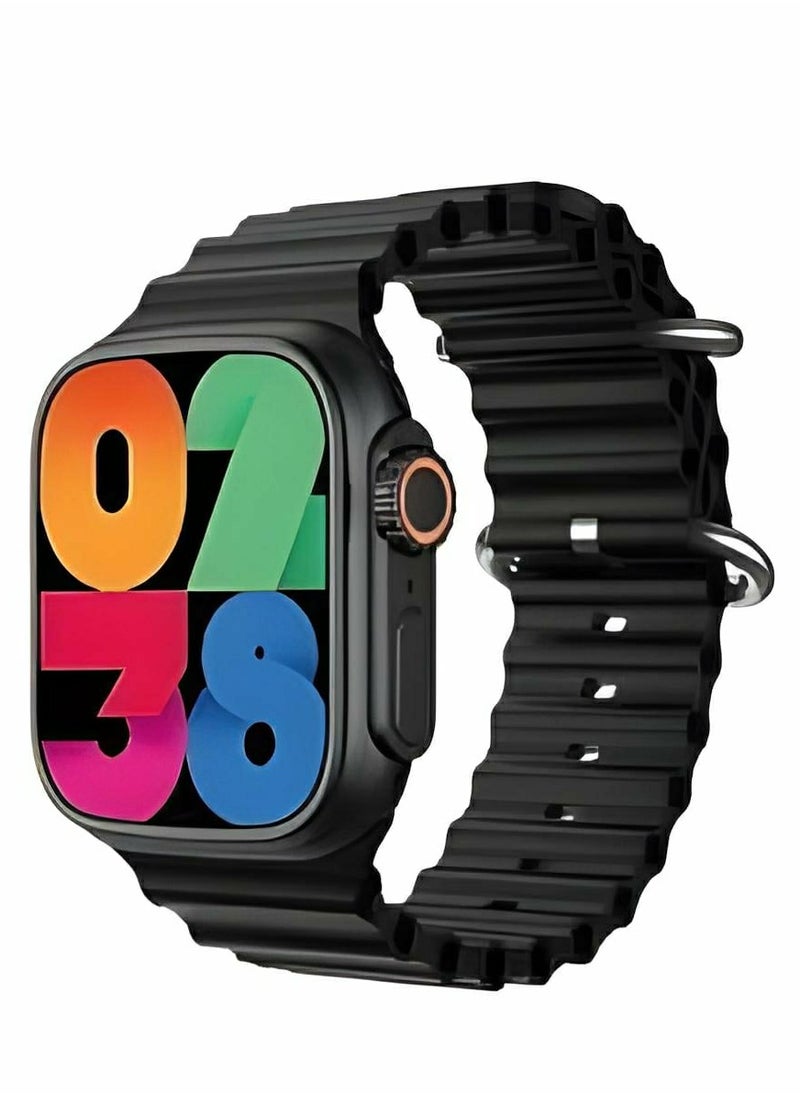Wearfit Pro - ساعه ذكيه X9 ULTRA 2 الاصدار التاسع شاشه 2.2 بوصه سوبر اموليد - بلوتوث - NFC - جوجل ماب - شات GPT - شاحن لاسلكى - Image 1