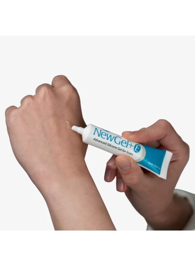 نيو جل عبواه من هلام السليكون المتقدم NewGel+E (حجم 15 جرام للقطعة) لمعالجة الندبات القديمة والجديدة وتسطيح آثار العمليات الجراحية والحروق - Image 2