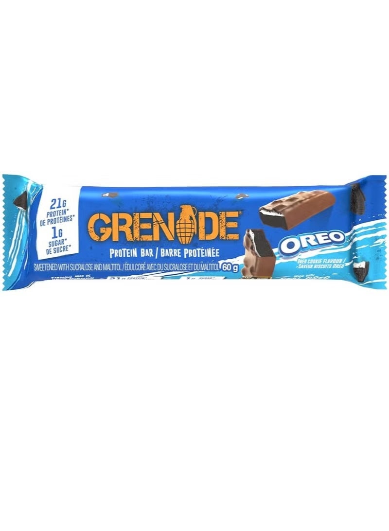 جريناد هاي بروتين بار نكهة أوريوا – 12 × 60 جم - Image 4