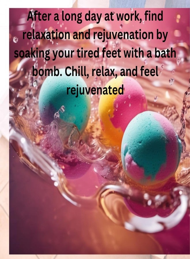 Aaranyam Premium Rose Bath Bombs – Long-Lasting, Moisturizing & Hydrating Bath Bombs for Relaxing Hot Water Bath, Aromatic & Skin-Soothing, 75g Each, Pack of 6 - Image 3