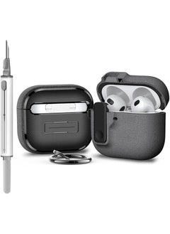 Secure Lock Case Compatible With Airpods 4 2024 Earbuds 2024 Tpu Protective Cover With Keychain