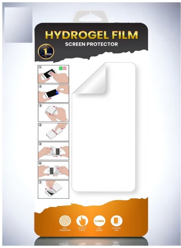JAJEEK Nokia G60 Hydrogel Film Screen Protector – Clear, Self-Healing, Anti-Scratch, Flexible Protection, Bubble-Free Installation, Full Coverage for Nokia G60 - Image 4