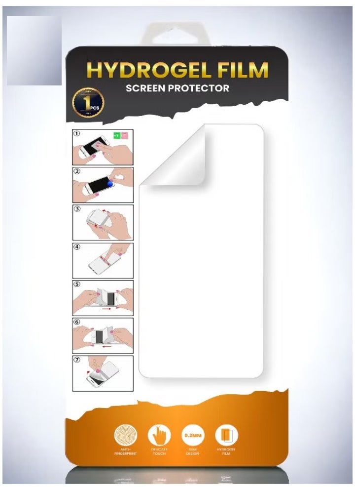 JAJEEK Nokia G60 Hydrogel Film Screen Protector – Clear, Self-Healing, Anti-Scratch, Flexible Protection, Bubble-Free Installation, Full Coverage for Nokia G60 - Image 1