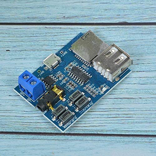 Comimark 2 Pcs Mp3 Lossless Decoders Decoding Power Amplifier Mp3 Player Audio Module Mp3 Decoder Board Support TF Card USB - Image 3