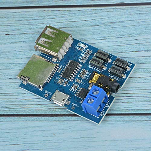Comimark 2 Pcs Mp3 Lossless Decoders Decoding Power Amplifier Mp3 Player Audio Module Mp3 Decoder Board Support TF Card USB - Image 4