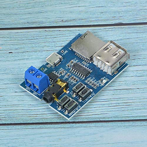 Comimark 2 Pcs Mp3 Lossless Decoders Decoding Power Amplifier Mp3 Player Audio Module Mp3 Decoder Board Support TF Card USB - Image 2