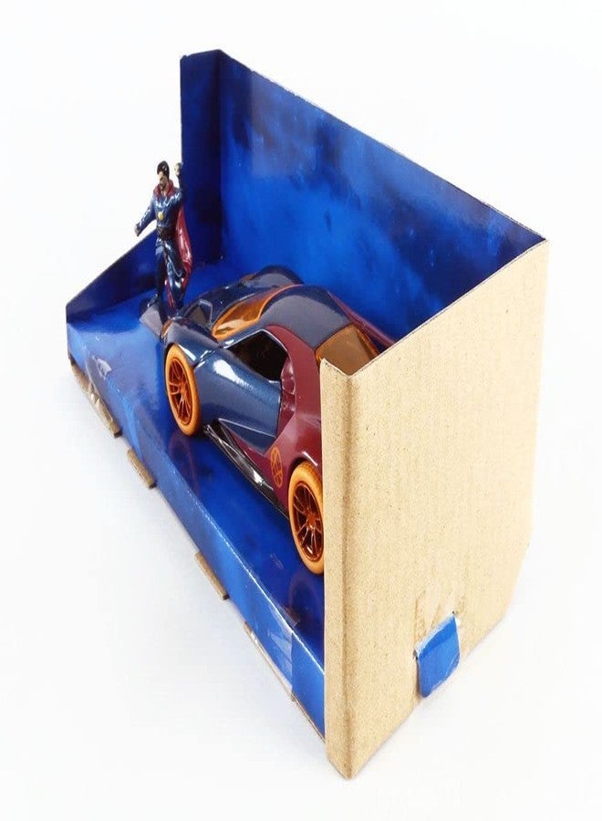 جادا سيارة فورد جي تي 2017 من جادا تويز مارفل بمقياس 1:32، مصبوبة بشخصية دكتور سترينج، مقاس 1.65 بوصة، ألعاب للأطفال والكبار - Image 4