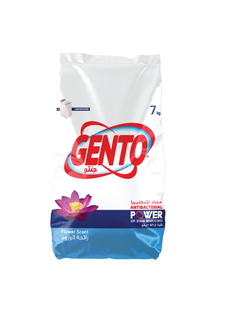 GENTO Powder Detergent Flower Scent High Foam 7kg